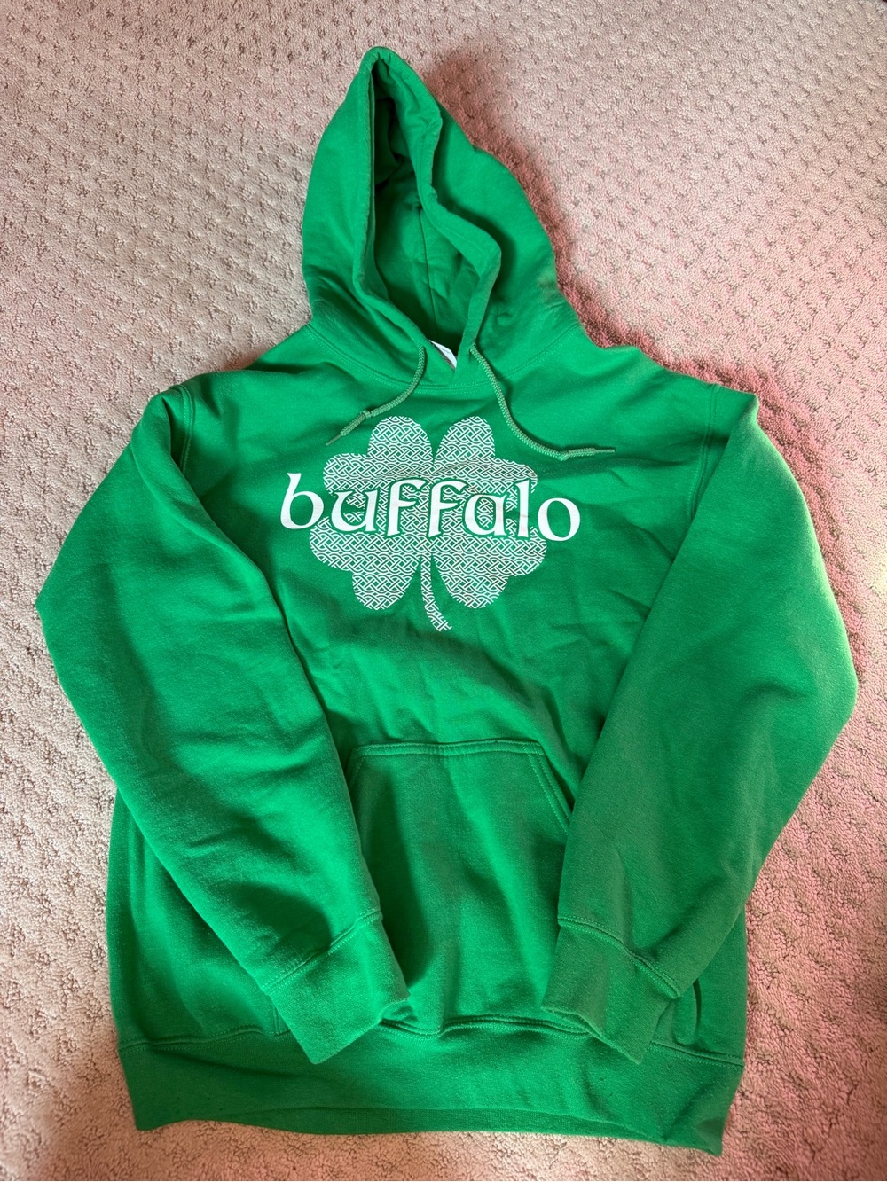 Gildan Green Shamrock Pullover Hoodie